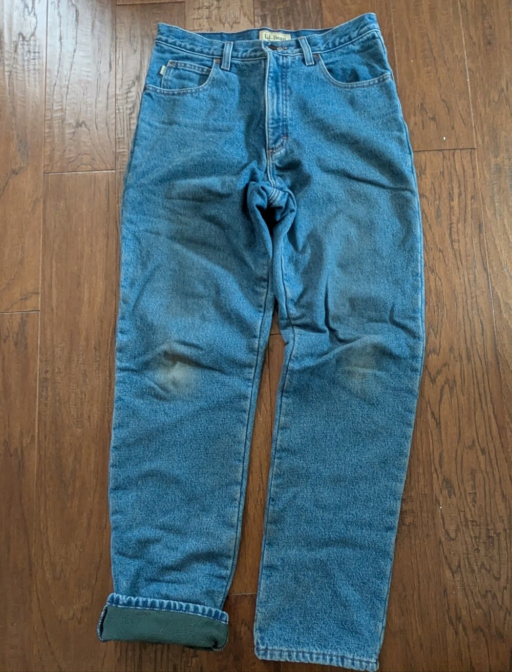 LL Bean Fleece Lined Classic Fit Men's Jeans
